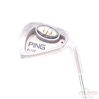 Ping i3 Blade Single Iron 9 Iron Ping JZ Steel Stiff Right Handed Maroon Dot 36.5in