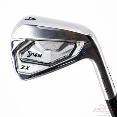 Srixon ZX5 MK II Single Iron 4 Iron Aerotech SteelFiber i80 Graphite Regular Right Handed 38.0in