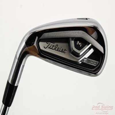 Mint Titleist 2021 T300 Single Iron 4 Iron FST KBS Tour FLT Steel Regular Left Handed 38.25in