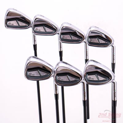 Ping G730 Iron Set 5-PW AW ALTA CB Black Graphite Senior Right Handed Green Dot +3/4"