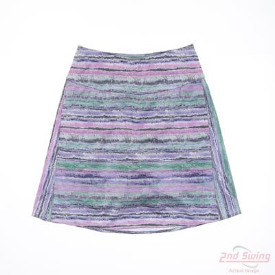 New Womens Zero Restriction Skort Large L Multi MSRP $130