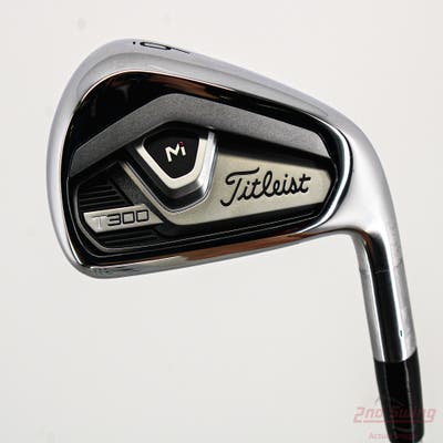 Mint Titleist 2021 T300 Single Iron 6 Iron FST KBS Tour FLT Steel Regular Right Handed 37.5in