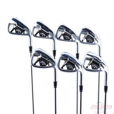 Callaway Apex 21 Iron Set 4-PW True Temper Elevate MPH 95 Steel Stiff Right Handed 38.0in