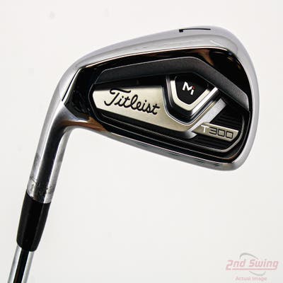 Mint Titleist 2021 T300 Single Iron 7 Iron FST KBS Tour FLT Steel Regular Left Handed 37.0in