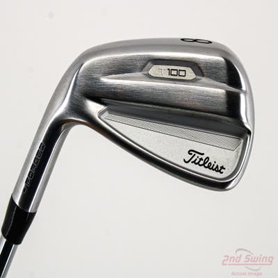 Mint Titleist 2021 T100 Single Iron 8 Iron FST KBS Tour 105 Steel Regular Left Handed 36.5in