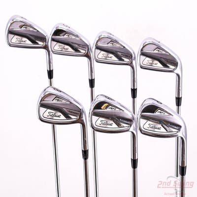 Titleist 718 AP2 Iron Set 4-PW True Temper AMT White S300 Steel Stiff Right Handed STD