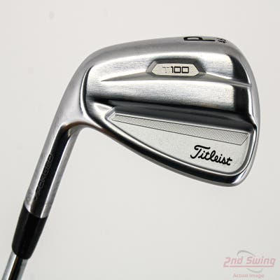 Mint Titleist 2021 T100 Single Iron Pitching Wedge PW FST KBS Tour 105 Steel Regular Left Handed 35.75in