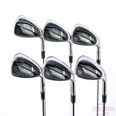 Wilson Staff D9 Iron Set 6-PW GW Nippon NS Pro 8950GH Steel Senior Right Handed STD