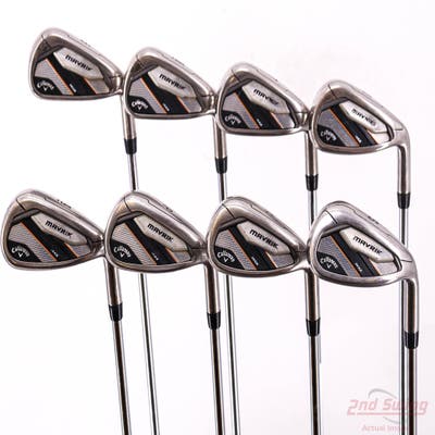 Callaway Mavrik Max Iron Set 5-PW AW SW FST KBS MAX 85 Steel Regular Right Handed STD