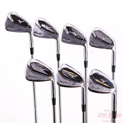 Mizuno Pro 221 Iron Set 4-PW FST KBS Tour 130 Steel X-Stiff Right Handed +1/2"