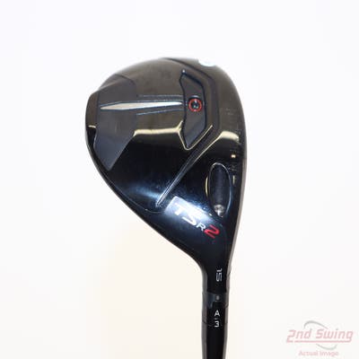 Titleist TSR2 Fairway Wood 3 Wood 3W 15° MCA Tensei AV Blue Raw 65 Graphite Regular Right Handed 42.5in