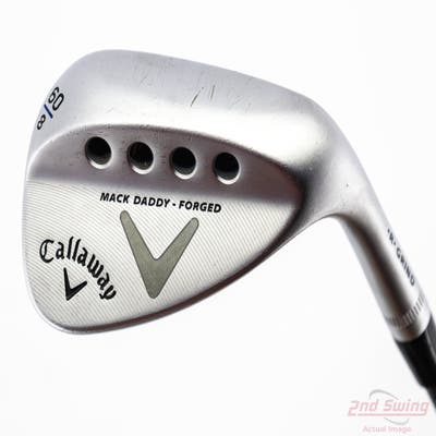 Callaway Mack Daddy Forged Chrome Wedge Lob LW 60° 8 Deg Bounce R Grind Accra I Series Graphite Regular Right Handed 35.0in