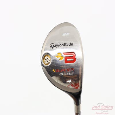 TaylorMade 2008 Burner Rescue Hybrid 4 Hybrid 22° TM Reax 60 Graphite Stiff Right Handed 40.0in