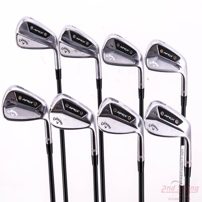 Callaway Apex CB 24/Apex Pro 24 Combo Iron Set 4-PW GW FST KBS TGI 100 Graphite X-Stiff Right Handed +1/2"