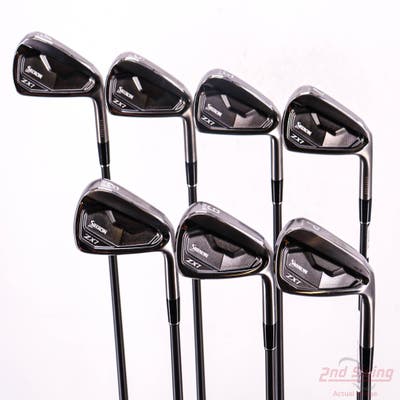 Mint Srixon ZX7 MKII Limited Edition Black Iron Set 4-PW FST KBS Tour C-Taper Black LE Steel Stiff Right Handed STD