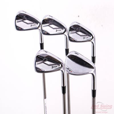 Srixon ZX7 Iron Set 7-PW AW Aerotech SteelFiber i110cw Graphite Stiff Right Handed +1/4"