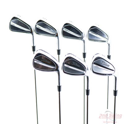 Titleist 2023 T200 Iron Set 4-PW Nippon NS Pro Modus 3 Tour 105 Steel Stiff Right Handed +3/4"