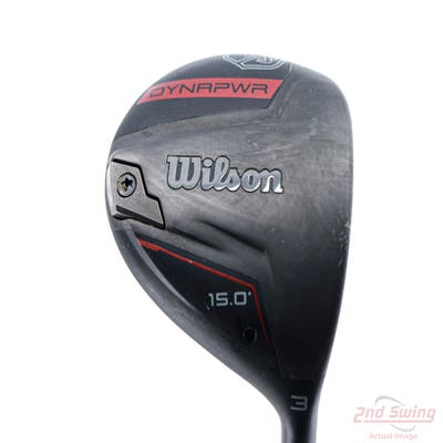 Wilson Staff Dynapwr Fairway Wood 3 Wood 3W 15° PX HZRDUS Smoke Red RDX 60 Graphite Stiff Right Handed 43.5in