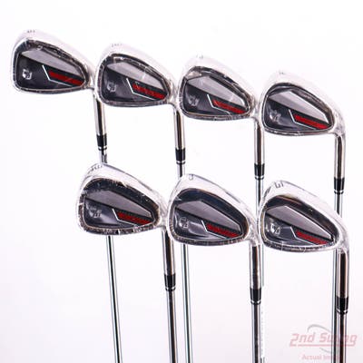 Mint Wilson Staff Dynapwr Iron Set 5-PW GW FST KBS Max Ultralite Steel Stiff Right Handed -1/4"