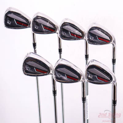 Mint Wilson Staff Dynapwr Iron Set 5-PW GW FST KBS Max Ultralite Steel Stiff Right Handed -1/4"