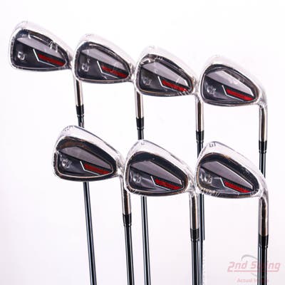 Mint Wilson Staff Dynapwr Iron Set 5-PW GW UST Mamiya Recoil 65 Dart Graphite Regular Right Handed -1/4"