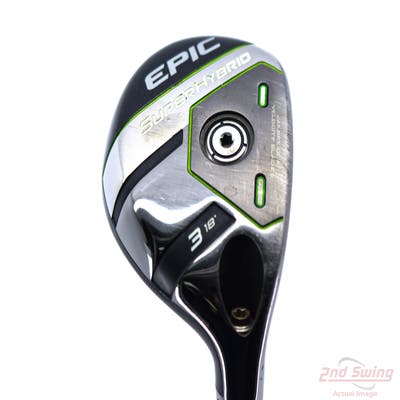 Callaway EPIC Super Hybrid 3 Hybrid 18° Aerotech SteelFiber fc75 Graphite Regular Right Handed 41.5in