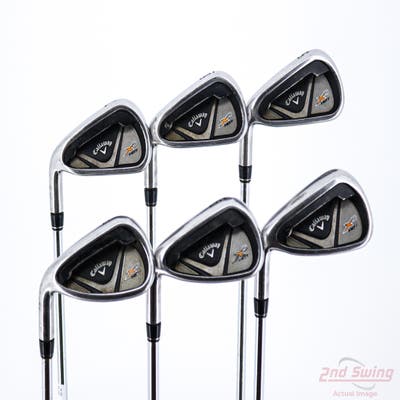 Callaway X2 Hot Iron Set 5-PW True Temper Speed Step 85 Steel Regular Left Handed STD