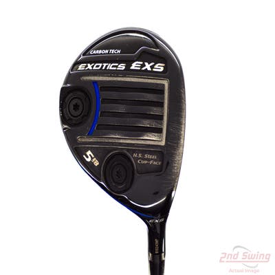 Tour Edge Exotics EXS Fairway Wood 5 Wood 5W 18° Mitsubishi Tensei CK 60 Blue Graphite Stiff Right Handed 42.5in