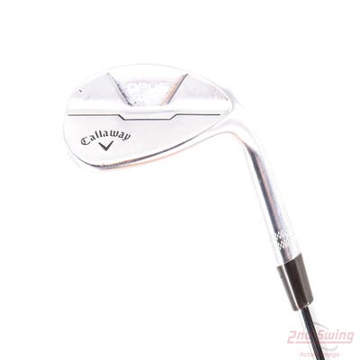 Callaway Opus Platinum Chrome Wedge Gap GW 52° 10 Deg Bounce S Grind Dynamic Gold Mid 115 Wedge Steel Stiff Right Handed 35.5in