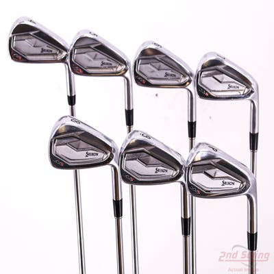 Srixon ZX5 Iron Set 4-PW FST KBS Tour 120 Steel Stiff Right Handed +1 1/4"