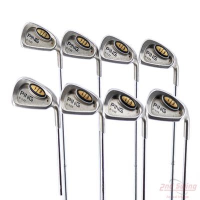 Ping i3 Oversize Iron Set 3-PW Ping JZ Steel X-Stiff Right Handed Brown Dot +1 3/4"