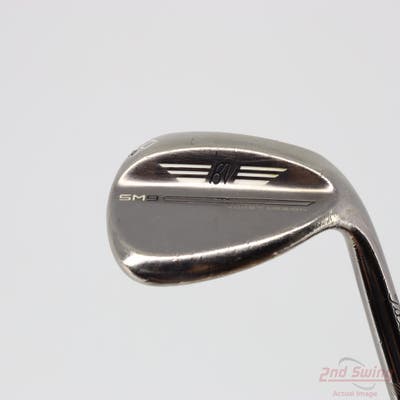 Titleist Vokey SM9 Brushed Steel Wedge Lob LW 60° 4 Deg Bounce T Grind Titleist Vokey BV Steel Wedge Flex Right Handed 35.0in