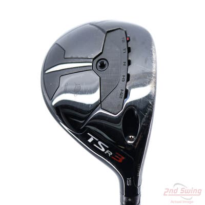 Titleist TSR3 Fairway Wood 3 Wood 3W 15° Project X HZRDUS Black 4G 80 Graphite X-Stiff Right Handed 42.75in