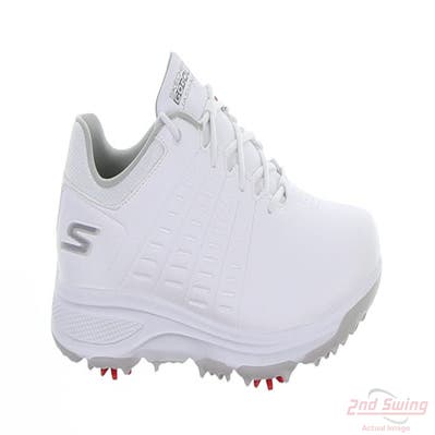 New Womens Golf Shoe Skechers Go Golf Jasmine 9 White MSRP $100 123001