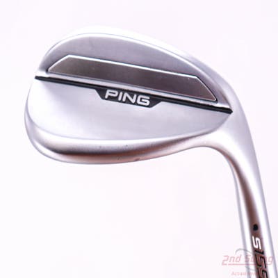 Ping s159 Chrome Wedge Lob LW 58° 10 Deg Bounce S Grind Ping Z-Z115 Steel Wedge Flex Right Handed Black Dot 35.25in