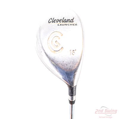 Cleveland Launcher Fairway Wood 3 Wood 3W 15° Stock Steel Shaft Steel Stiff Right Handed 42.75in