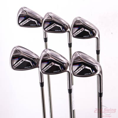 Cobra Aerojet Iron Set 6-GW UST Mamiya Recoil ESX 460 F4 Graphite Stiff Right Handed -2 Degrees Flat +1/4"