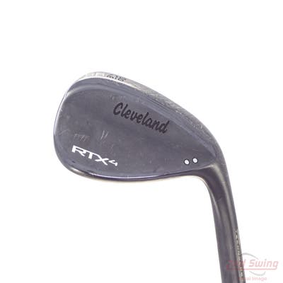 Cleveland RTX 4 Black Satin Wedge Sand SW 56° 10 Deg Bounce Mid True Temper Dynamic Gold S400 Steel Stiff Right Handed 35.5in