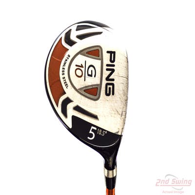 Ping G10 Fairway Wood 5 Wood 5W 18.5° Ping TFC 129F Graphite Soft Regular Right Handed 42.5in