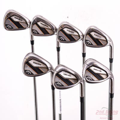 Callaway Mavrik Iron Set 6-PW AW GW Project X Catalyst 50 Graphite Senior Right Handed STD