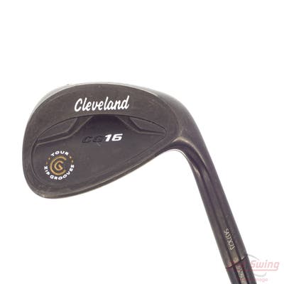 Cleveland CG16 Black Zip Groove Wedge Sand SW 56° 14 Deg Bounce Cleveland Traction Wedge Steel Wedge Flex Right Handed 36.0in