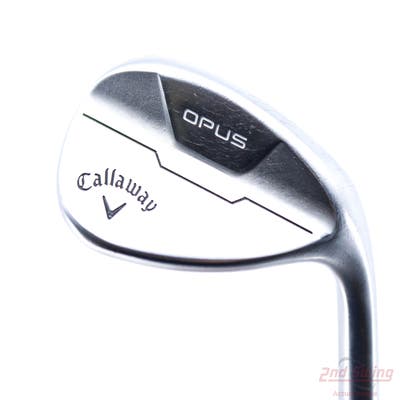 Callaway Opus Brushed Chrome Wedge Sand SW 56° 12 Deg Bounce S Grind UST Recoil Dart HDC 65 Graphite Wedge Flex Right Handed 35.75in