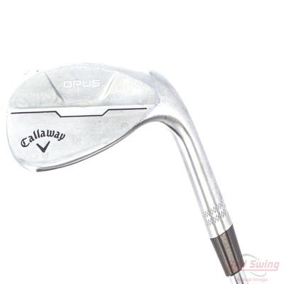 Callaway Opus Brushed Chrome Wedge Sand SW 56° 12 Deg Bounce S Grind Dynamic Gold Mid 115 Wedge Steel Wedge Flex Right Handed 35.0in