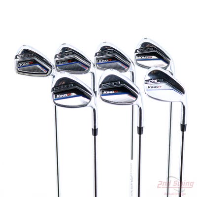 Cobra King F7 One Length Iron Set 5-PW GW True Temper Steel Regular Right Handed STD