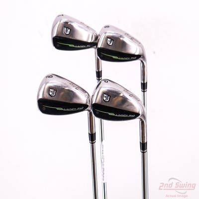 Wilson Staff Launch Pad 2 Iron Set 7-PW FST KBS Max Ultralite Steel Stiff Right Handed +1/4"