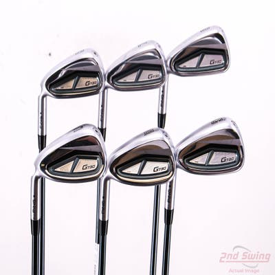 Ping G730 Iron Set 6-PW AW UST Mamiya Recoil 75 Dart Graphite Regular Left Handed Black Dot +1/2"