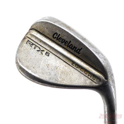 Cleveland RTX 6 ZipCore Tour Rack Raw Wedge Sand SW 54° 10 Deg Bounce Dynamic Gold Tour Issue S400 Steel Stiff Right Handed 35.5in