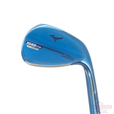 Mint Mizuno T22 Blue Wedge Lob LW 58° 8 Deg Bounce C Grind Dynamic Gold Tour Issue S400 Steel Stiff Right Handed 35.75in