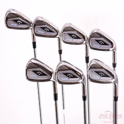 Callaway Paradym Ai Smoke HL Iron Set 6-PW AW GW True Temper Elevate MPH 95 Steel Regular Right Handed STD