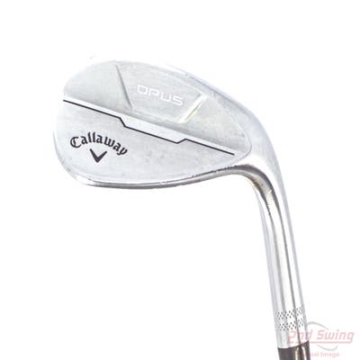 Callaway Opus Platinum Chrome Wedge Sand SW 56° 12 Deg Bounce S Grind Dynamic Gold Mid 115 Wedge Steel Wedge Flex Right Handed 35.5in